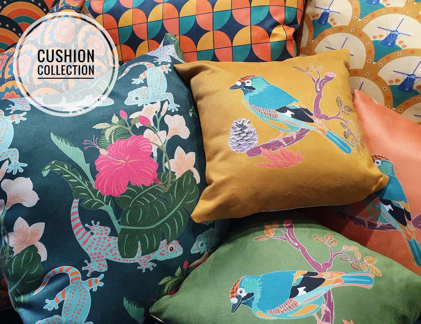 Jimmy Mini Cushion | Mossy Green