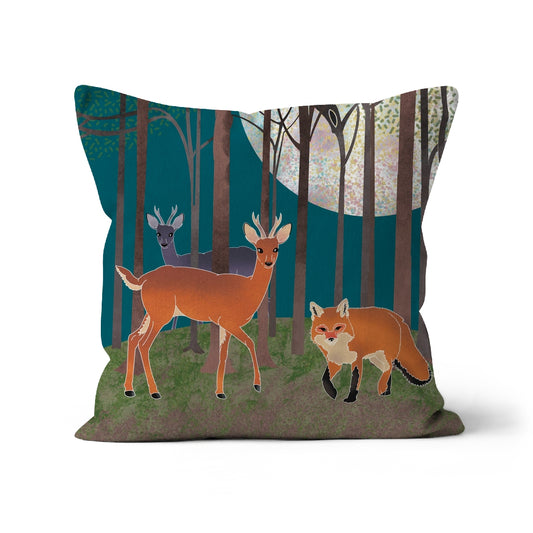 Luna-Light Wood Cushion(US ๐บ๐ธ ) | Blue