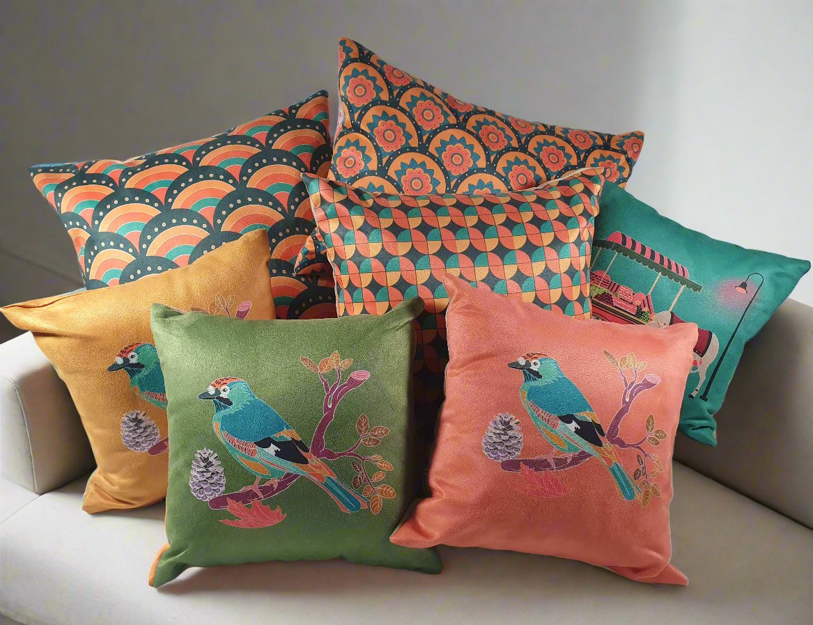 Jimmy Mini Cushion | Mossy Green