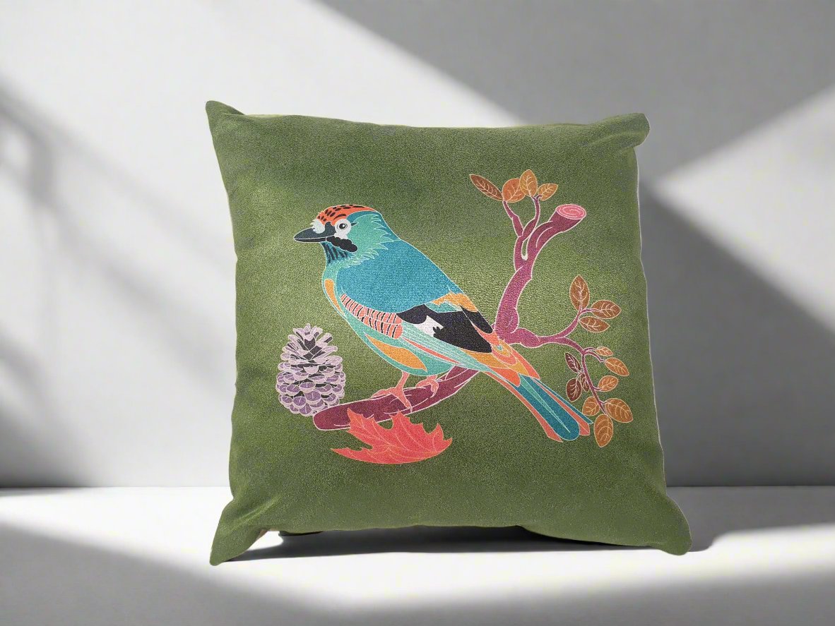Jimmy Mini Cushion | Mossy Green