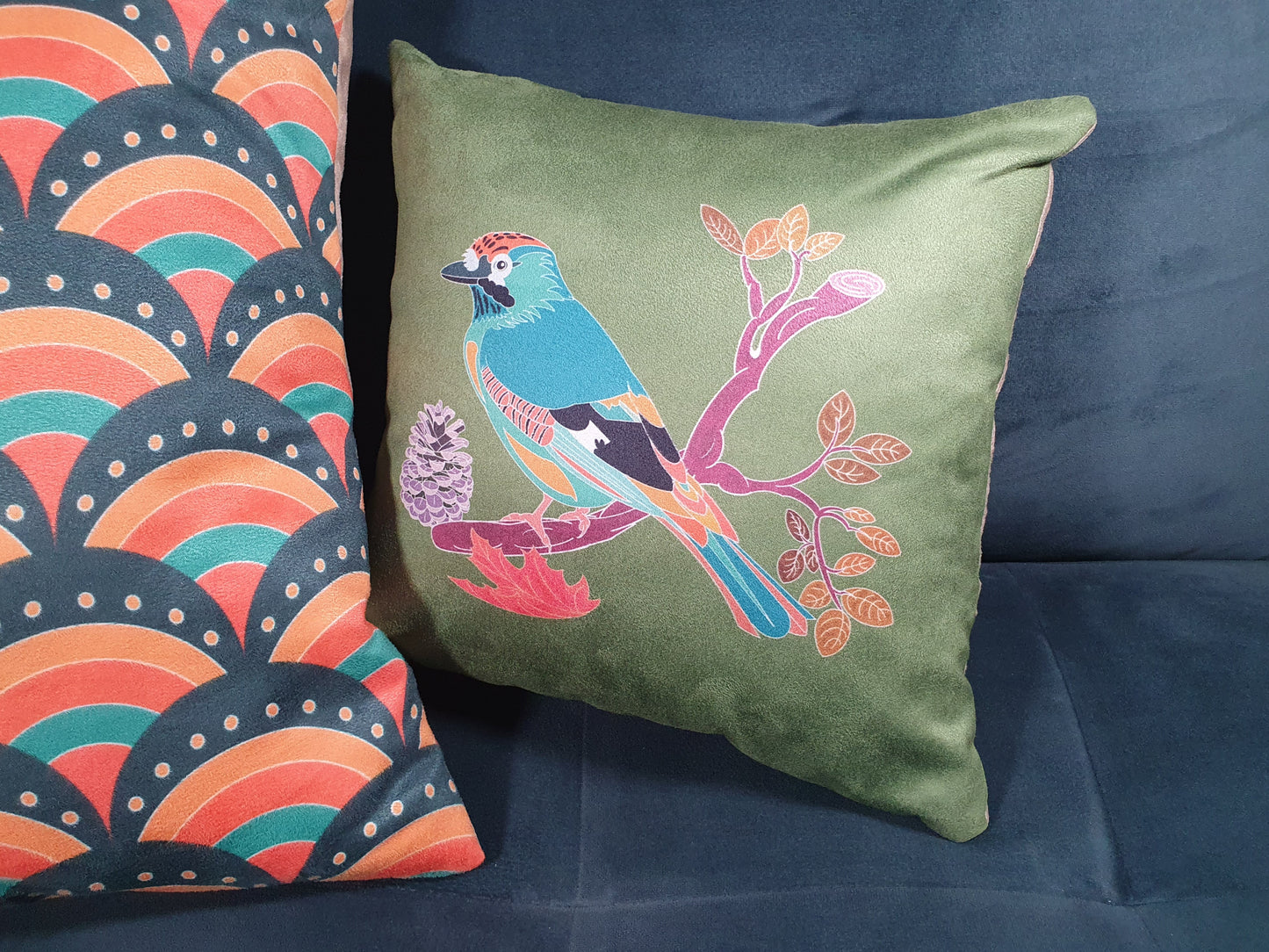 Jimmy Mini Cushion | Mossy Green