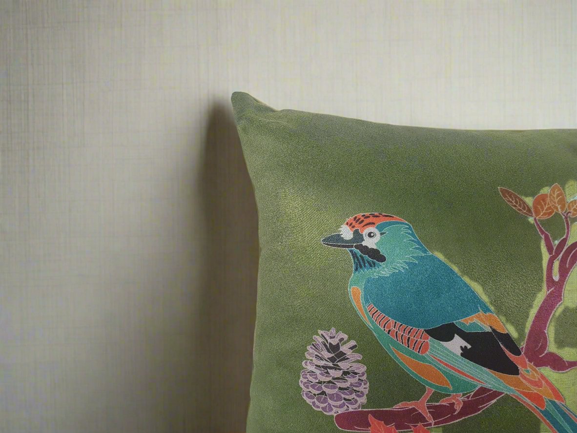 Jimmy Mini Cushion | Mossy Green