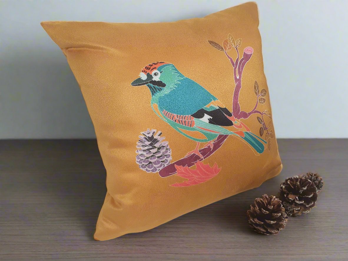 Jimmy Mini Cushion | Ochre