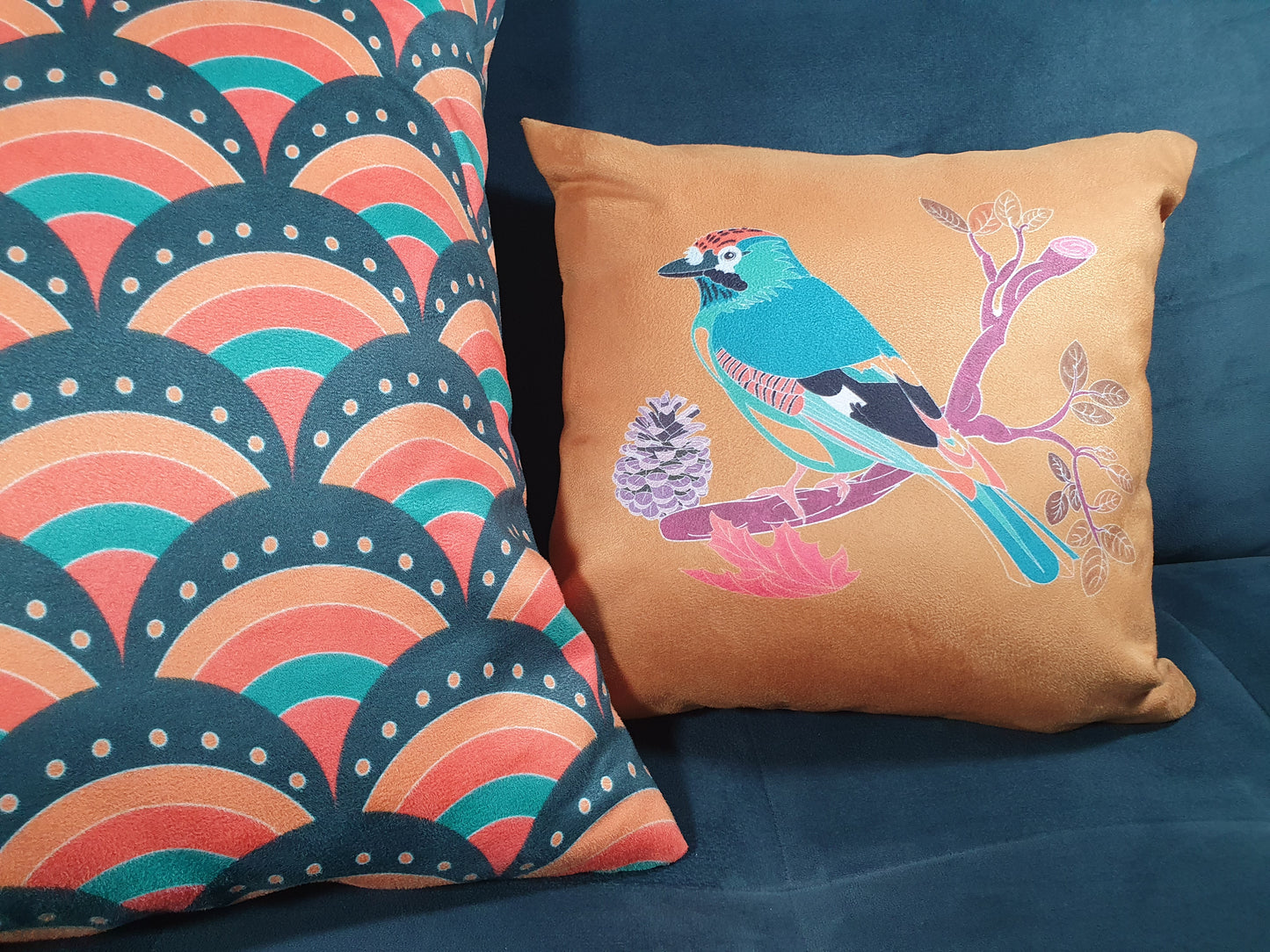 Jimmy Mini Cushion | Ochre