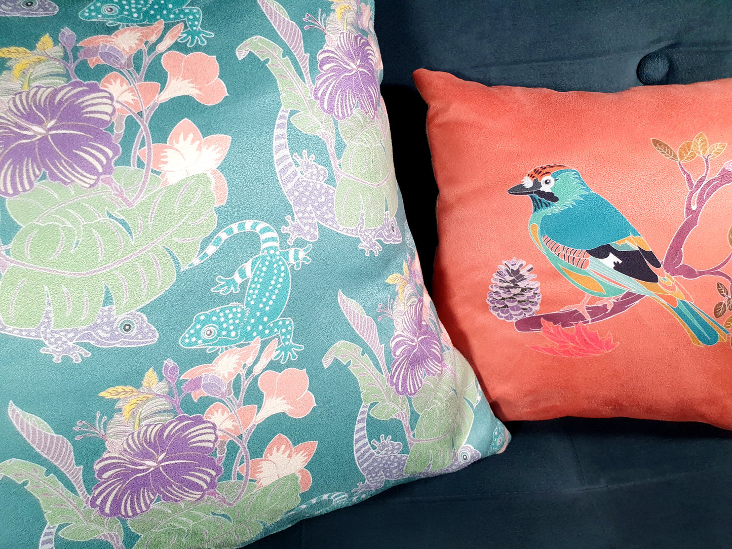 Ubud Cushion | Teal (US 🇺🇸 )